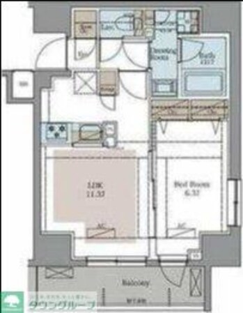 ラグゼナ八王子新町の物件間取画像